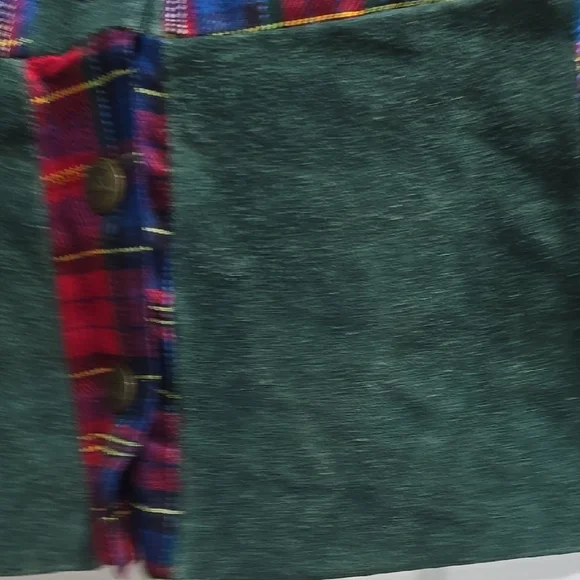 Mona Mode Vintage Plaid Mini Skirt Woman's Size 10 - Picture 9 of 14